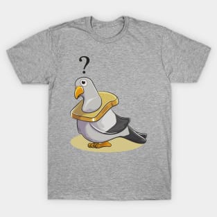 pigeon with bread T-Shirt